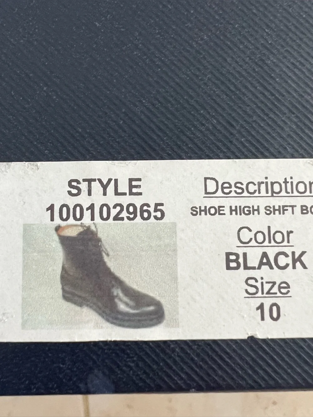NIB Brooks Brothers High Shaft Boot